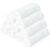 Small Face Washcloths, Easy to Rinse Quick Dry Facial Cleansing Cloths White