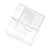 Small parts organizer 2pcs Desk Organizer Boxes Plastic Drawer Dividers Clear drawers