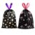 Small Trash Bags 4 Gallon, Black Butterfly + Black Sakura