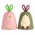 Small Trash Bags 4 Gallon, Cartoon Potato + Avocado