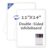 Small Wall White Board, 11″ x 14″ Mini Double-Sided Magnetic Dry Erase Board with Plastic Frame, Hanging Whiteboard with 5 Markers for Kids, Students, School, Kitchen, Home & Office