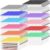 Smarpau 96 Pack Pencil Pouch Bulk, 12 Colors Small Mesh Zipper Pouches