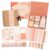SMARSTICKER Includes 6 Washi Tape Rolls, 4 Sticker Sheets, Photo Corners, Glue Dots, Adhesive Tape, Gift Box & Guide for DIY Memory Album（Red）