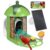 Smart Bird Feeder with Camera Outdoor Birdhouse: AI Identifies 11000+ Species, 2K HD with Arrival Alerts, Attracts Hummingbirds, Dual Squirrel-Proof, Solar Powered, Gifts for Bird Lovers Mom Dad