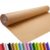 SMART&CASUAL 36″ x 1,500″ (125′) Brown Kraft Craft Paper Roll for Gift Wrapping Bulletin Board Bouquet Flower Art Packing Parcel Table Covering 70GSM 50LB (Brown, 36″ x 125′)