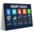 SMART Goals Wall Art, Canvas Print Poster, Motivational Infographic Decor for Office, Classroom, Study Room, Business Workspace Wall Decor 12x18inch