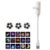 Smart HD Holographic Star Projector Night Light, Plug-and-Play 360° Rotatable USB Powered Planetarium Projector, Home Bedroom Ambient Lighting Decor Gift,3pc