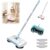 Smart Robot Vacuum Cleaner Mop & Broom, Manual Push Floor Sweeper，Blue