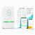 Smart Voltage Regulator & Surge Protector Plug, Power Factor Optimizer for 90V-250V Home Kitchen Equipment, Reliable Current Stabilizer Device, US Plug-Milky Sagey Oasis