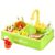 Smartwo Color Changing Play Sink with Running Water, Kitchen Role Play Set with Electric Faucet Dishwasher Playing Toy Gift for Boys Girls Toddlers