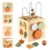 Smartwo Wooden Kids Baby Activity Cube – Boys Gift Set | One 1, 2 Year Old Boy Girl Gifts Toys | Developmental Toddler Educational Learning Boy Toys 12-18 Months | Bead Maze, First Birthday Gift