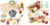 Smartwo Wooden Play Cooking Setn & Wooden Bakery Toy Food Breakfast Set