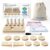 Smartyland Bilingual Math Toy English Spanish Educational Kit for Preschoolers | STEAM Early Math & Logic Set | Hands-on Addition, Subtraction, Counting, Logic Games, Wooden Boards, Activity Cards