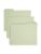 Smead Erasable FasTab Hanging File Folder, 1/3-Cut Built-in Tab, Letter Size, Moss, 20 per Box (64032)