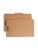 Smead Fastener File Folder, 2 Fasteners, Reinforced 2/5-Cut Tab Right of Center Position, Guide Height, Legal Size, Kraft, 50 per Box (19880)