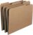 Smead Fastener File Folders, Reinforced 1/3-Cut Tabs, 1 Fastener, Letter Size, Kraft, 50 per Box (14834)