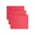 Smead Standard Hanging File Folders, 25 Count, Red, 1/5-Cut Adjustable Tabs, Letter Size (64067)