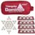 Smilejoy Triangle Domino,Triangular Domino Tiles with Brass Spinners Tabletop Game for Kids Ages 7 and Up, 56 Tiles, Classical Board Game, mathing Skill Trainning (2-4 Players)