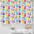 SmoothNovelty 6 Pcs School Classroom Curtains Colorful Handprints Curtains Back to Classroom Decoration for First Day of School Kindergarten Classrooms Bedroom Living Room Decor 36″ x 24″