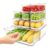 SMRCAD Fridge Organizers and Storage, 8 Pack Clear Freezer Organizer Bins with Lids for Kitchen, Pantry, Refrigerator, Food, Fruit, Vegetable Storage (8 Bins (Include Pull Out Drawer))