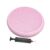 SM SunniMix Balance Mat Flat Pad Inflated Balance Disc Wobble Cushion Yoga Mat Stability for Gym, Exercise, Yoga, Gymnastics, Men, Women, Pink