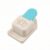 SM SunniMix Paper Embosser Punch Craft Hole Border Scrapbooking with Desktop Alignment Grooves Zinc Alloy and for Clean Cuts Suitable for Planners, 1号款/三合一压花器