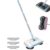 smtsmt Smart Robot Vacuum Cleaner Mop and Broom (Blue + 3 Pieces of Fabric)