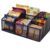 Snack Organizer for Pantry, Metal Mesh Storage Basket, Kitchen Counter Snack Box Tray, Drink Packet Holder, Tea Bag Organizer, Pantry Shelf Bin, Desk Drawer Rack for Coffee Bar, Home and Office