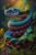 Snake Puzzles for 300 Pieces Wall Decor,Wood Jigsaw Puzzles Creative Gift
