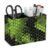 Snake Skin Green Desk Organizer PU Leather Caddy Holder