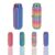 SnapMorph1.0 Little Ouchies Fidget Toys，3D Printed Spiky Grippie Stim Keychain Fidget Toy for Stress Relief & Focus, 2PCS Purple+Candy