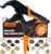 Snap Tool for Boat Covers, Heavy Duty Snap Fastener Tool, Snap Installation Tool with 320 PCS 4 Color 15mm Metal Snaps for Fabric
