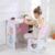 Snnozy Kids Desk and Chair Set Children Study Desk (Pink and White)