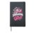 Snowboarder SNOWBOARDING GIRL Girls Children Snowboard Hardcover Journal, Black
