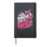 Snowboarding SHRED LIKE A GIRL Funny Snowboard Girl Hardcover Journal, Black