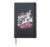 Snowboarding SHRED LIKE A GIRL Funny Snowboard Girl Hardcover Journal, Black