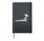 Snowboarding Snowboard Snowboard Hardcover Journal, Black