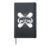 Snowboard Snowboarder gift Hardcover Journal, Black