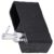 Soap Dispenser Sponge Holder Black Resin with Kitchen Pump Bottle