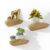 SoaShower Floating Shelves for Wall, Half Round Wood Wall Shelves,9.84 Inch