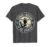 Sober Enough To See Straight Vintage Recovery Design T-Shirt, Men, Dark Heather Grey, Medium