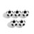 Soccer Ball Shaped Pencil Sharpener Pack of 20