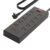 Socket Extender – Plug Extension Cord with 10 Outlets and 4 USB Ports, 5ft Power Strip Surge Protector,1625W/13A,Wall Mountable