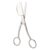 Socobeta Double Bent Curved Duckbill Scissors High Carbon Steel 6in for Embroidery and Fabric Cutting
