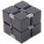 Socobeta Handheld Fidget Toy, Aluminium Alloy Suitable for Stress and Anxiety Relief for Friends Family (Black)