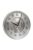 SODEF 13.8 in Silver Rotating Gear Wall Clock with Central Frame Modern Design Plastic Case