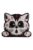 SODEF Decorative Cat MDF Wall Clock for Room 19.7 in | Battery Operated | Playful & Modern Design – Black White