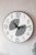 SODEF Modern Markab Wooden Wall Clock 48 inch Diameter Black and White MDF Material Silent Mechanism with Surprise Art Print Gift – SİYAHBEYAZ