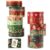 Sodfog Christmas Gold Foil Washi Tape Set Decorative Masking Tape Gift