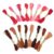 SOESFOUFU 16pcs Embroidery Floss Thread Gradient Polyester Cross Stitch Thread for DIY Friendship Bracelet Making and Hand Embroidery Soft Tangle-Resistant Craft